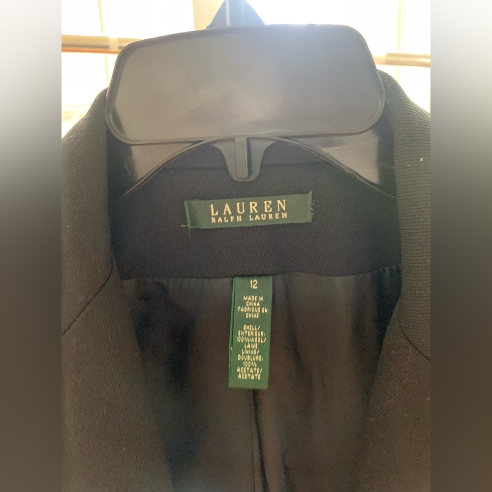 Ralph Lauren Black Blazer - 3 Button